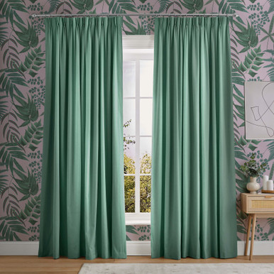 Opulence Spearmint Curtains