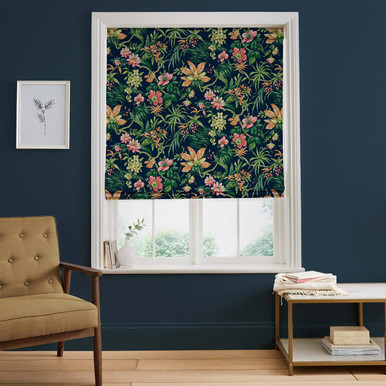 Tesronto Navy Roman Blind