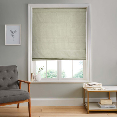 Linum Ecru Roman Blind