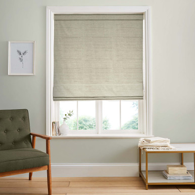 Palm Pale Gold Roman Blind