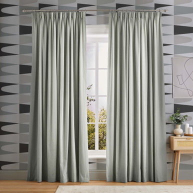 Opulence Warm Gray Curtains