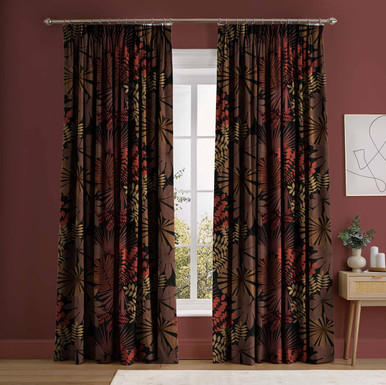 Bohemia Alizarin Curtains