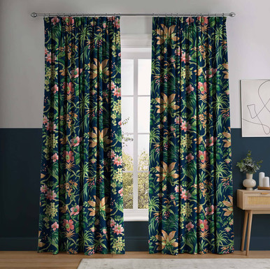 Tesronto Navy Curtains