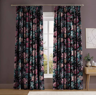 Florenzia Nightshade Curtains