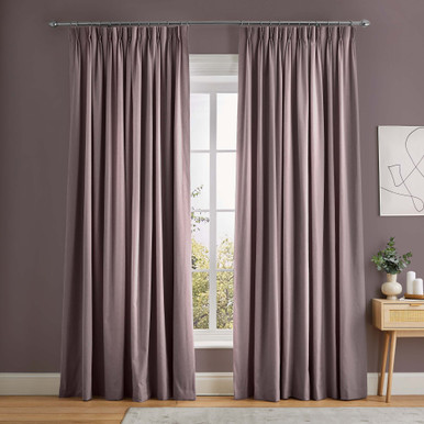 Opulence Mauve Curtains