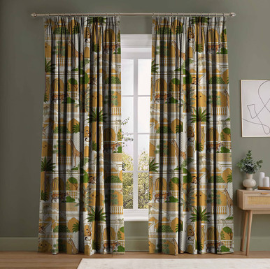 Animahal Turmeric Curtains