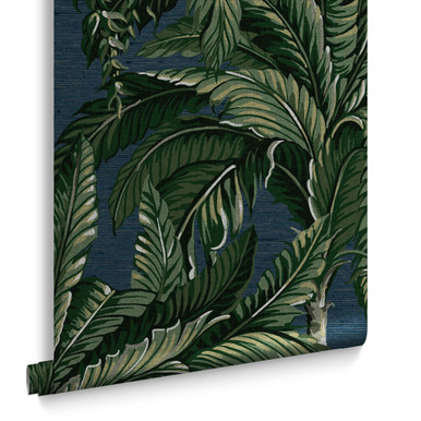 Papier Peint Daintree Palm Midnight