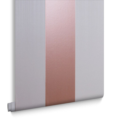 Figaro Rose Gold & Mink Wallpaper