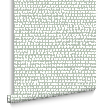 Papier Peint Dots Vert