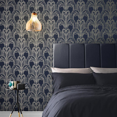 Art Deco Midnight Wallpaper