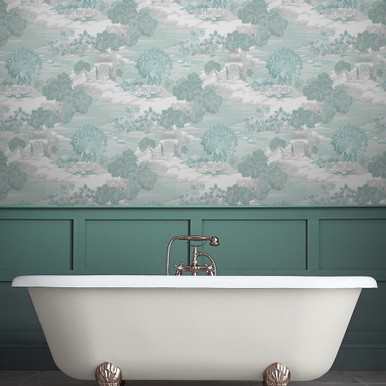 Edo Toile Mint Tapete