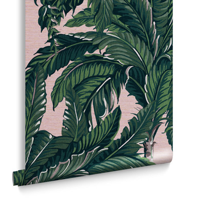 Daintree Palm Blush Wallpaper