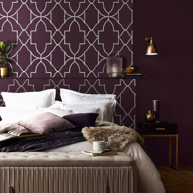 Versailles Amethyst Wallpaper