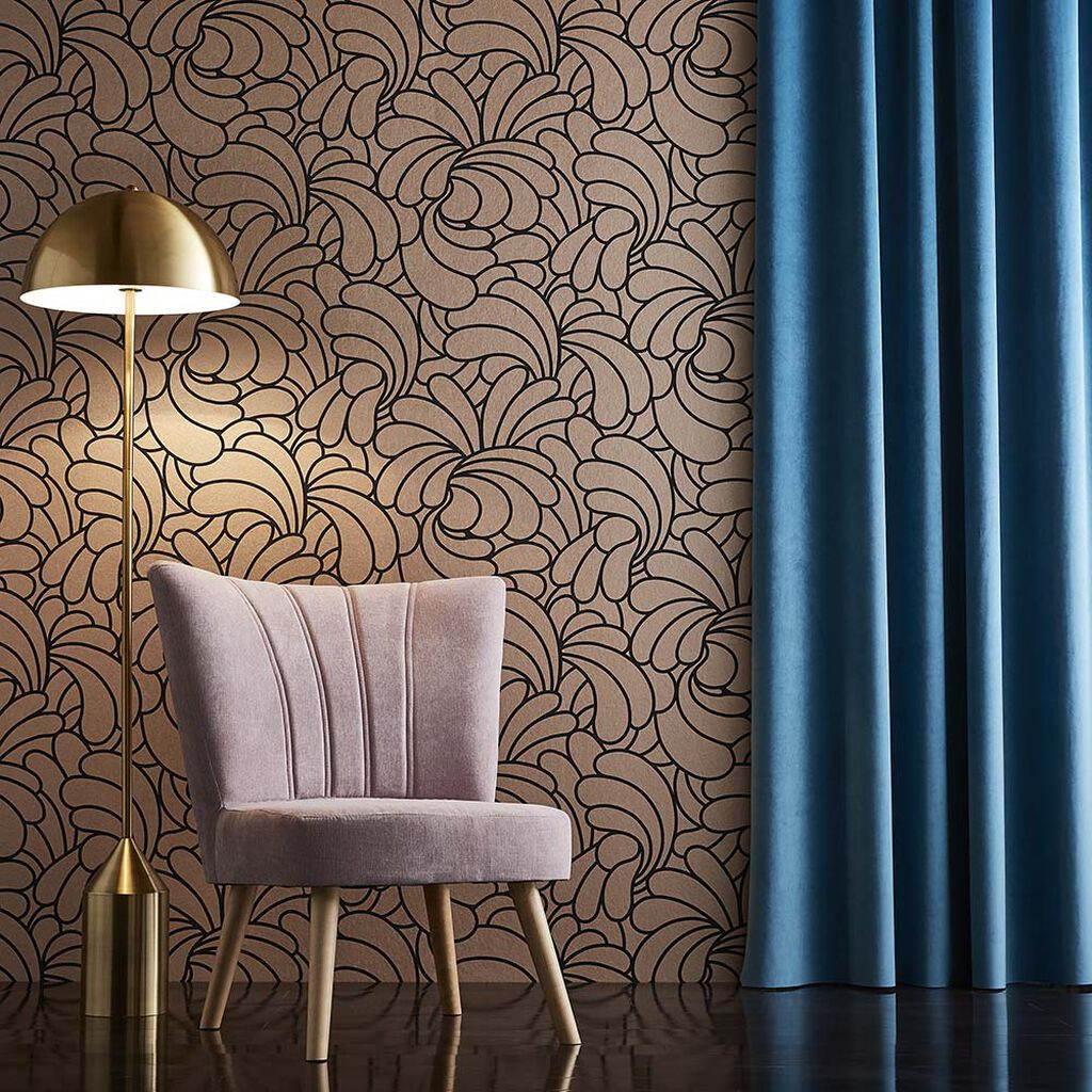 Regal Peacock Peel And Stick Removable Wallpaper | Love vs. Design