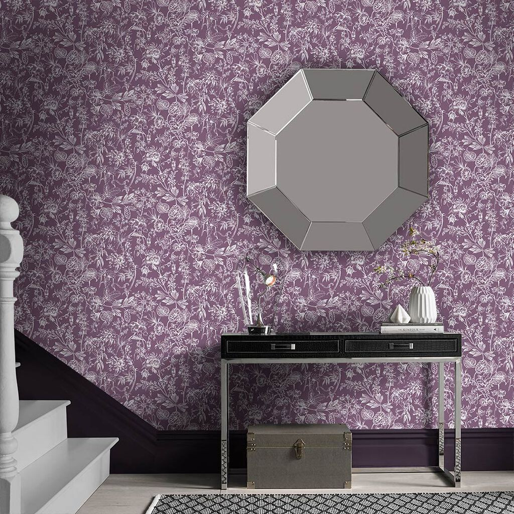 Dark Purple Wallpaper For Bedrooms