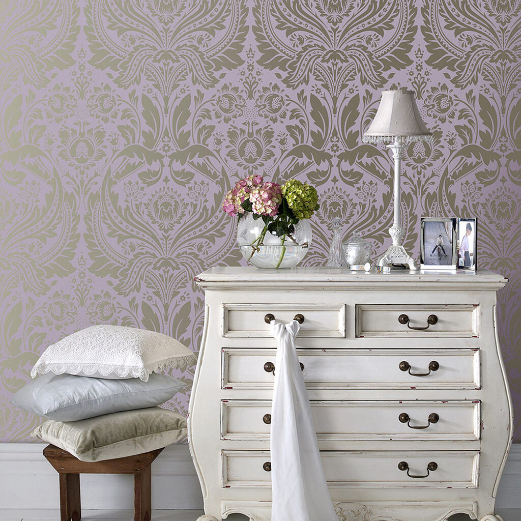 purple and white wallpaper designs