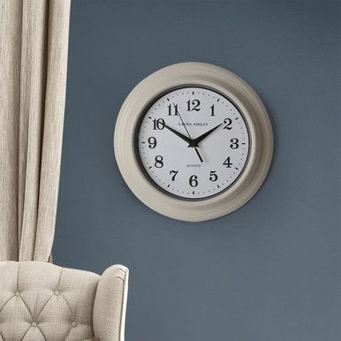 Newgale Dove Grey Small Kitchen Clock