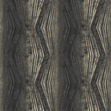 Vermeil Stripe Charcoal Wallpaper