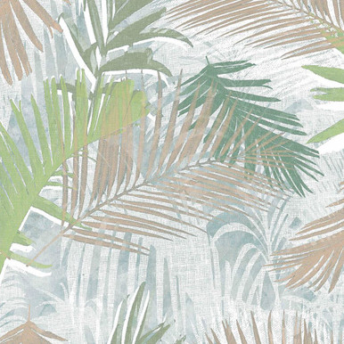 Jungle Glam Gold & Green Wallpaper