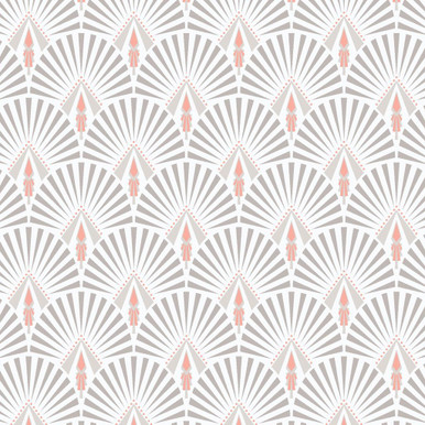 Selena Pink Art Deco Wallpaper