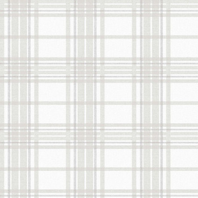 Country Tartan Natural Wallpaper