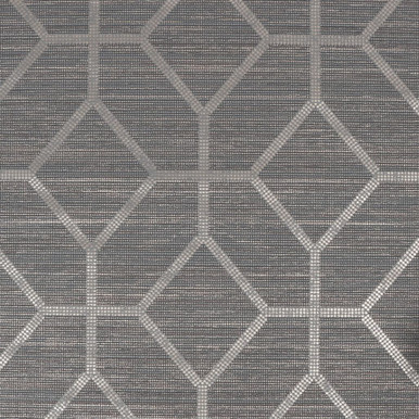 Asscher Geo Grey Wallpaper