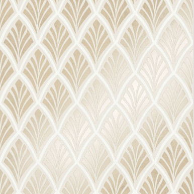 Laura Ashley Florin Gold Wallpaper