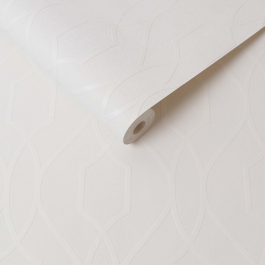 Graham & Brown Beadboard Paintable Wallpaper - White