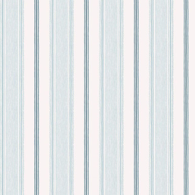 Laura Ashley Heacham Stripe Seaspray Wallpaper