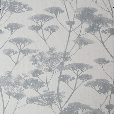 Meadow Silhouette Blue Gray Wallpaper