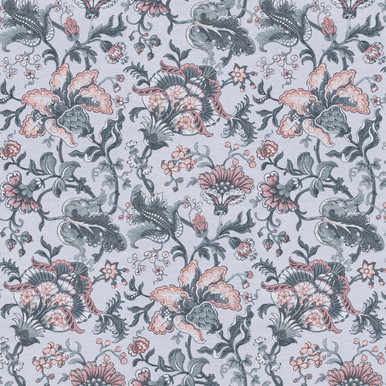 Laura Ashley Portia Pale Slate Wallpaper