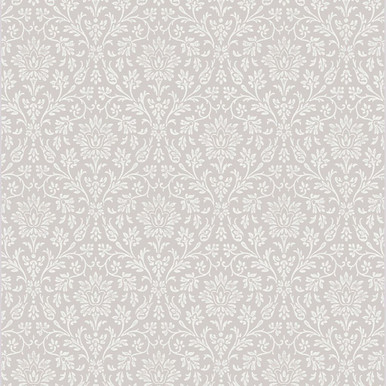 Laura Ashley Annecy Dove Grey Wallpaper