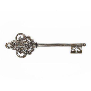 Castle Key Metalen Wanddecoratie