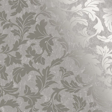 Milan Scroll Taupe Wallpaper