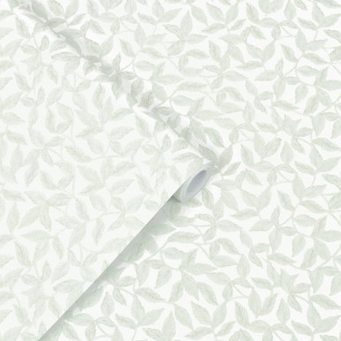 Laura Ashley Erwood Pale Eau de Nil Wallpaper