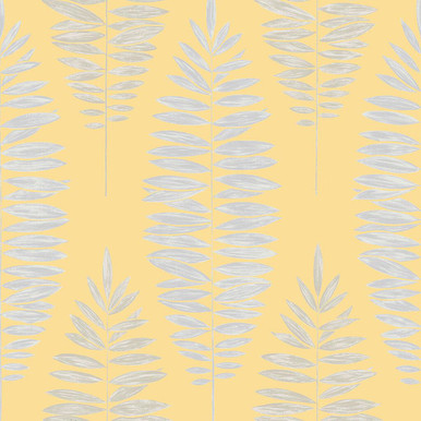 Lucia Yellow Wallpaper