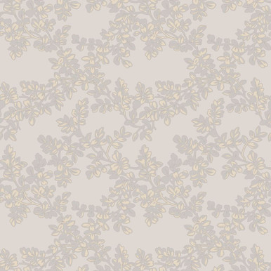 Laura Ashley Burnham Dove Grey Wallpaper