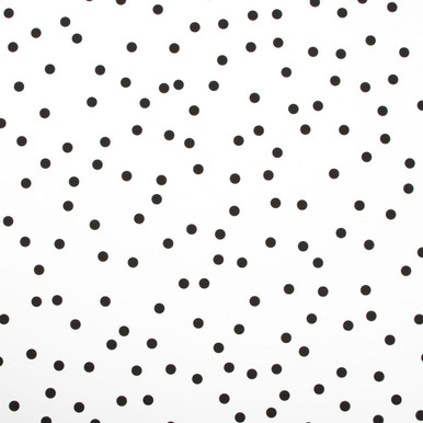 Confetti Black & White Wallpaper