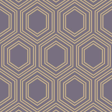 Next Honeycomb Geo Mauve Wallpaper