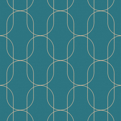 Eternity Teal Wallpaper