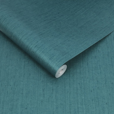 Papier Peint Tisbury Turquoise