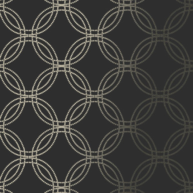 Serpentine Black And Rose Gold Wallpaper