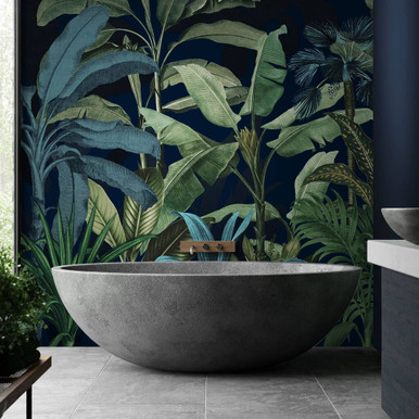 5 Nature-Inspired Wallpaper Styles for a More Blissful Bathroom