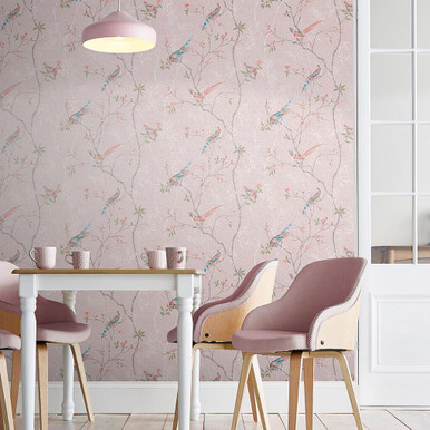 BIG MOOD (Pink) Wallpaper– WALL BLUSH