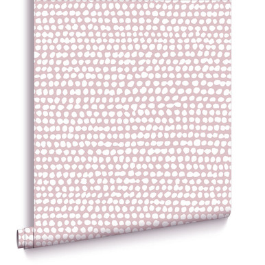 Dots Pink Behang