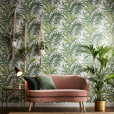 Botanica Midnight Navy Blue Leaves Tropical Wallpaper 105454 by Graham and  Brown Wallpaper