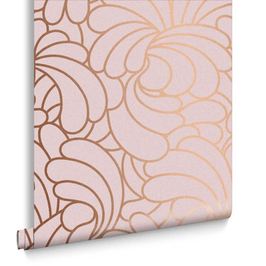 Bananas Copper Blush Behang