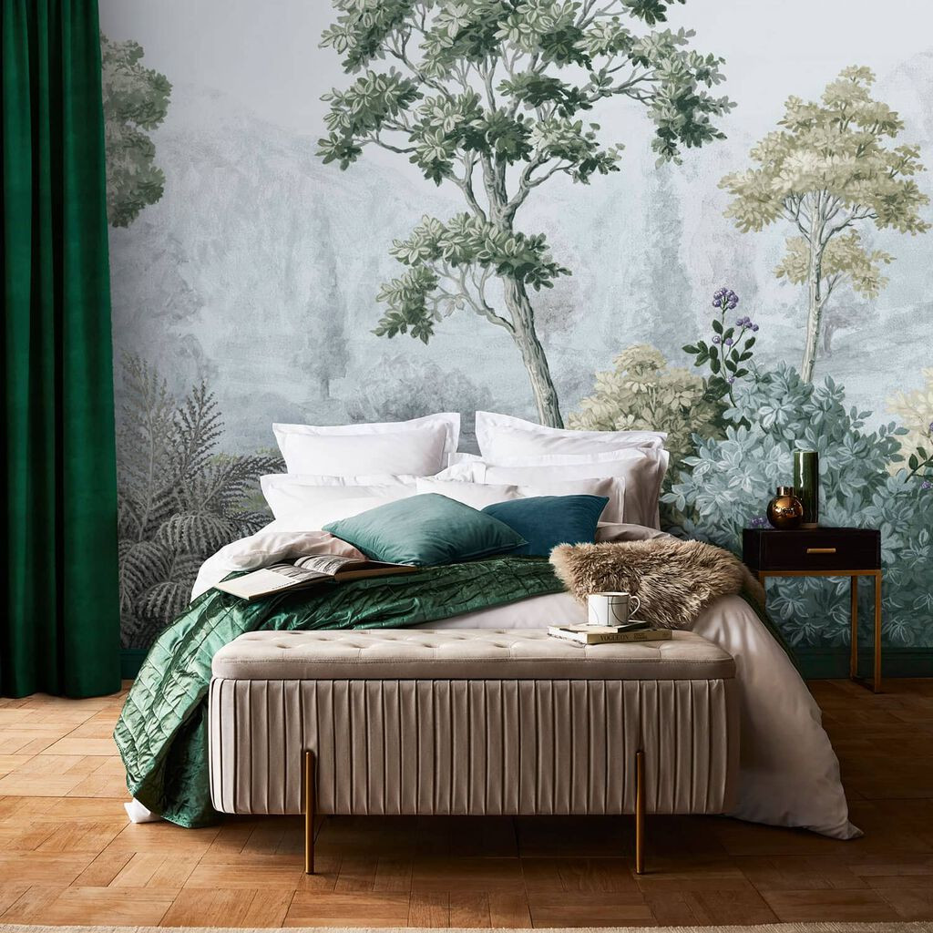 Bedroom wallpaper | Clever ideas for the realm of dreams