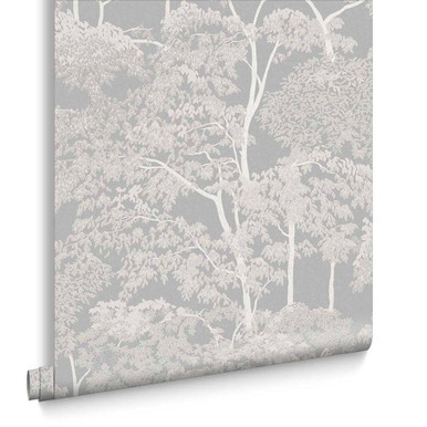 Papier peint Idyll Tree Gris