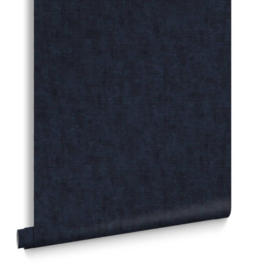 Papier Peint Organdy Silk Bleu nuit